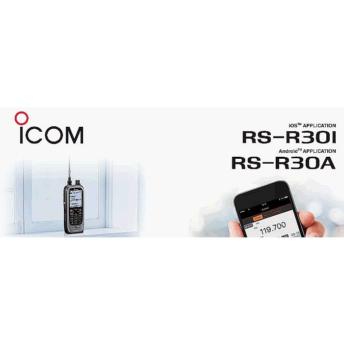 Icom IC-R30 Wideband Handheld Analogue/Digital Scanning Receiver
